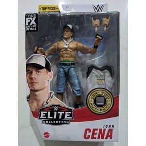 2021 WWE Elite Collections Top Picks Figure John Cena Doctor of Thuganomics NIB